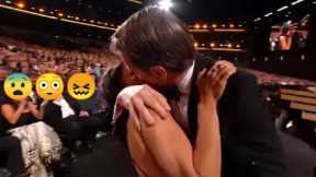 Top 25 Craziest, Awkward, Unexpected And Embarrassing Kissing In Public | All About Celebs |