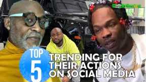 Top 5 Celebrities Trending For Their Actions On Social Media
