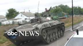 Ukrainian forces reclaim territory as Russia retreats