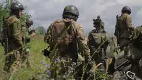 Ukrainian forces break through the Russian lines