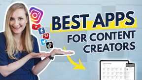 BEST APPS for CREATING and MANAGING social media content 2022