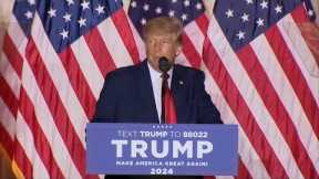 FULL SPEECH: Donald Trump Announces He Will Run for President in 2024