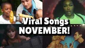 Top 40 Songs that are buzzing right now on social media! -NOVEMBER 2022!