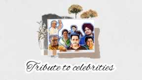 Celebrities who said goodbye to the world in this year | Tribute to loved one | FUSION BUBBLES |