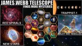 James Webb Telescope Finds More Mysteries: TRAPPIST-1, Red Spiral Galaxies and More