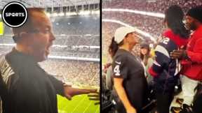 Obnoxious Raiders Fans Harass Patriots Fan Just For Rooting For His Team