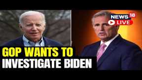 House Republicans Vow To Investigate Joe Biden's Classified Documents | US News | English News LIVE