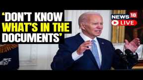 US President Joe Biden Speech | Biden Surprised About Classified Documents | US News | News18 Live
