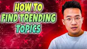 How To Find Trending Topics | Buzzsumo Review  2023 | Social Media Marketing