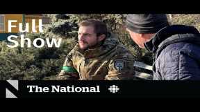 CBC News: The National | Canadian in Ukraine, VIA Rail apology, Aritzia expansion