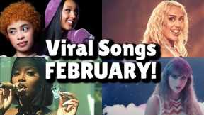 TOP 40 Songs that are buzzing right now on social media! - FEBRUARY 2023!