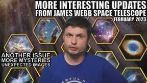 James Webb Updates (Feb 2023): Galactic Mysteries, Planets, Nebulae and Asteroids