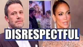 Ben Affleck Angrily Talks To His Wife Jennifer Lopez For Checking His Drink At Shotgun Wedding Party