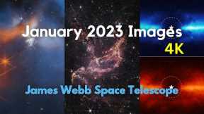 NGC 346 and Chamaeleon I | January 2023 Highlights | James Webb Space Telescope (JWST) | 4K Video