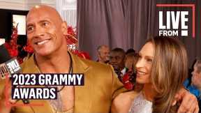 Dwayne Johnson Is STAR-STRUCK by THESE Celebrities at the Grammys | E! News