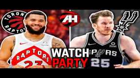 Raptors vs Spurs Live Watch Party | Fred VanVleet's FINAL Game In Toronto?