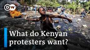 Kenya: Protesters clash with police in Nairobi | DW News