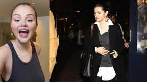 Selena Gomez Grabs Dinner She Enjoyed A Night Out In New York.