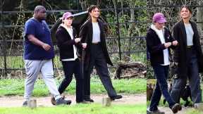 Zendaya and Tom Holland's South London Stroll with Bodyguard and Pup