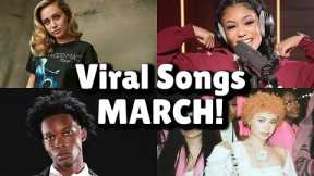 Top 40 Songs That Are Buzzing Right Now On Social Media! - MARCH 2023!