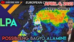 WEATHER UPDATE TODAY : APRIL 4, POSSIBLENG BAGYO SA ADVANCE FORECAST ALAMIN report#2