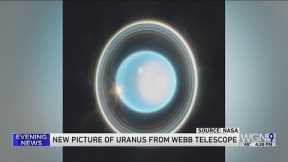 'Stunning': James Webb telescope provides new view of Uranus