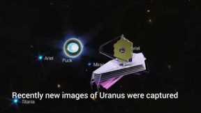New images of Uranus by webb telescope #shortvideo #astronomy #science #jwst#uranus #trending #viral