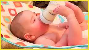 Are You Milk Drunk? Funny Baby Drink Milk || 5-Minute Fails