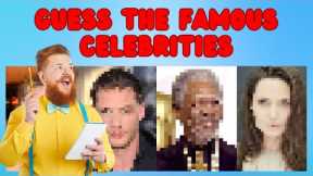 Can You Ace This Guess the Famous Celebrities Quiz? | 20 Celebrities can you Identify them