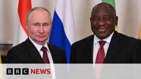 Ukraine war must end, Russia's Putin told by South African President Ramaphosa - BBC News