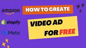 How to make Video Ad for social media for FREE | Pikaban