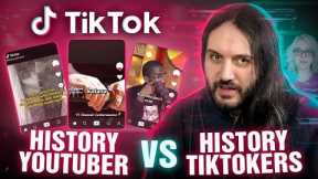 History Youtuber REACTS To History TikTokers