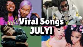 Top 40 Songs That Are Buzzing Right Now On Social Media! - JULY 2023!