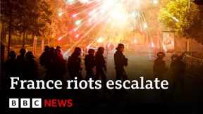 France in crisis as riots escalate - BBC News