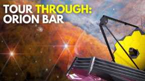James Webb Telescope NEW Image Tour Through The Orion Bar!