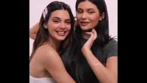 kendall jenner and kylie jenner getting drunk  #shorts