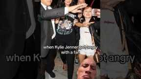When Kylie Jenner got angry with a fan #celebrities #celebrity #celebritynews #celebration #shorts