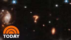 James Webb telescope captures 'question mark' in deep space