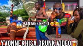 Must Watch😱 Yvonne Khisa DRUNK Trending Video | Crazy Kennar Kenyans React