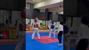 Taekwondo clean fight #shorts ￼