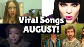Top 40 Songs That Are Buzzing Right Now On Social Media! - AUGUST 2023!
