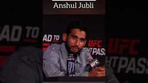 Indian fighter in UFC Anshul Jubli #ufc #mma #sports #trending #viral #shorts #reels #india #gk