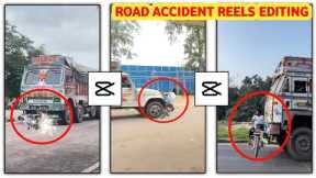 Road Accident Video Kaise Banaye | Truck Accident Reels Editing | Truck Accident VFX Video Editing