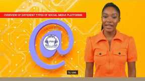 OVERVIEW OF DIFFERENT TYPES OF SOCIAL MEDIA PLATFORMS
