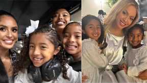 Beyonce spent some quality time with Vanessa Bryant and her daughters