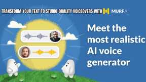 Voice Generation Perfected: Murf AI Voice Generator