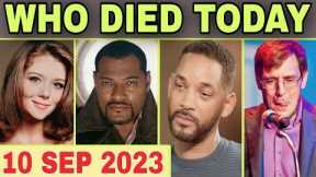 12 Famous Celebrities who died today on 10th September 2023 | Celebrity Deaths | #whodiedtoday #rip