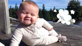 Hilarious Baby Fart Moment! Funny Baby Videos That Will Make You Laugh!
