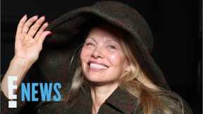 Celebs LOVE Pamela Anderson's Makeup-Free Paris Fashion Week Look | E! News