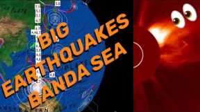 BIG Earthquakes Banda Sea‼️ Solar Flares and PLASMA SHOT / WINDY World Weather‼️